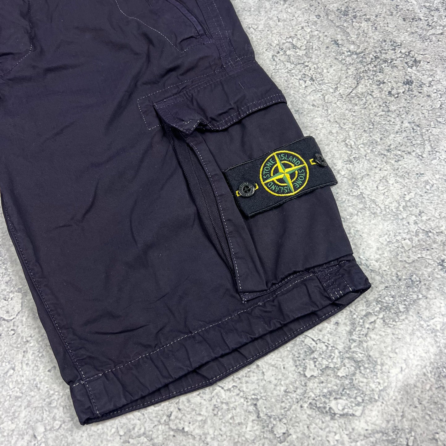 Stone Island Garment Dyed Cargo Shorts W30”