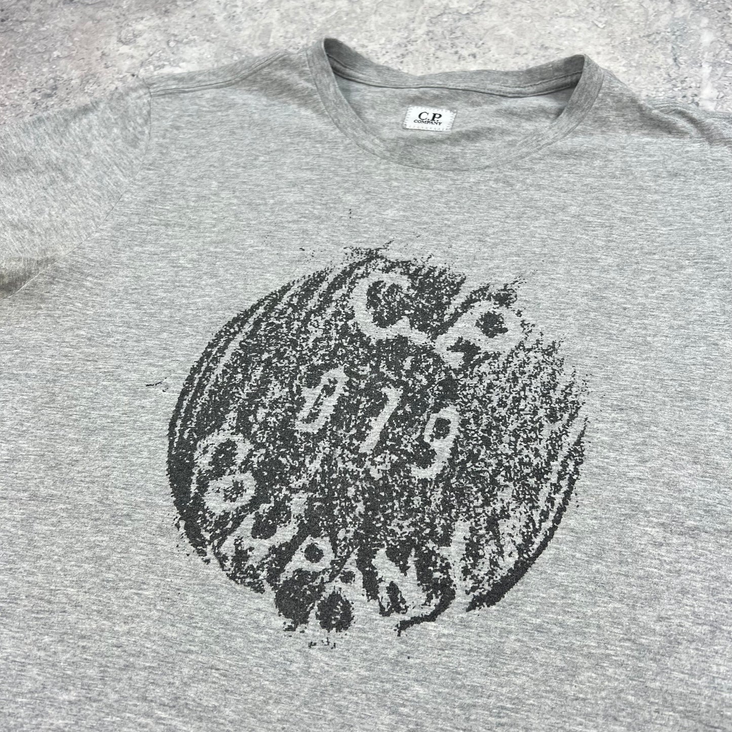 CP Grey Logo T-Shirt Medium 20.5”