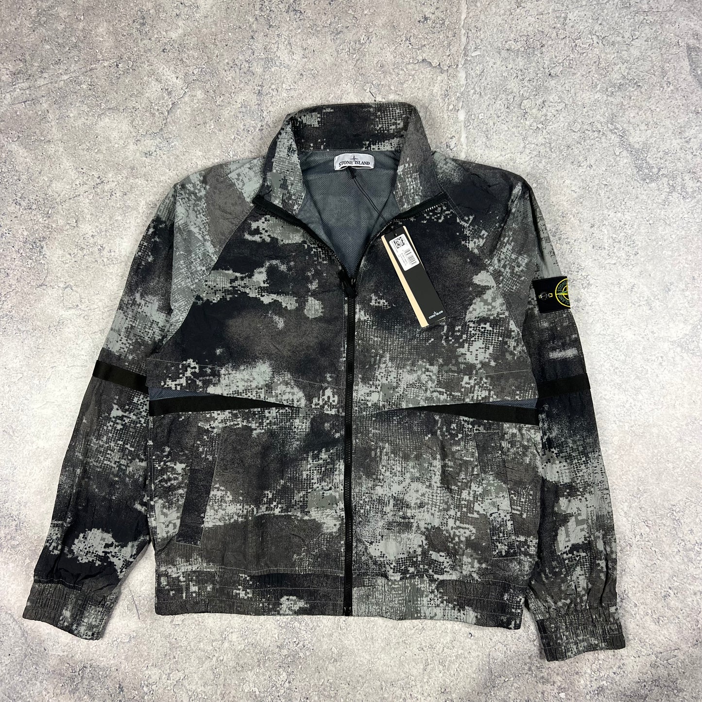 Stone Island Dissolving Hand Camo Jacket XL 24” BNWT