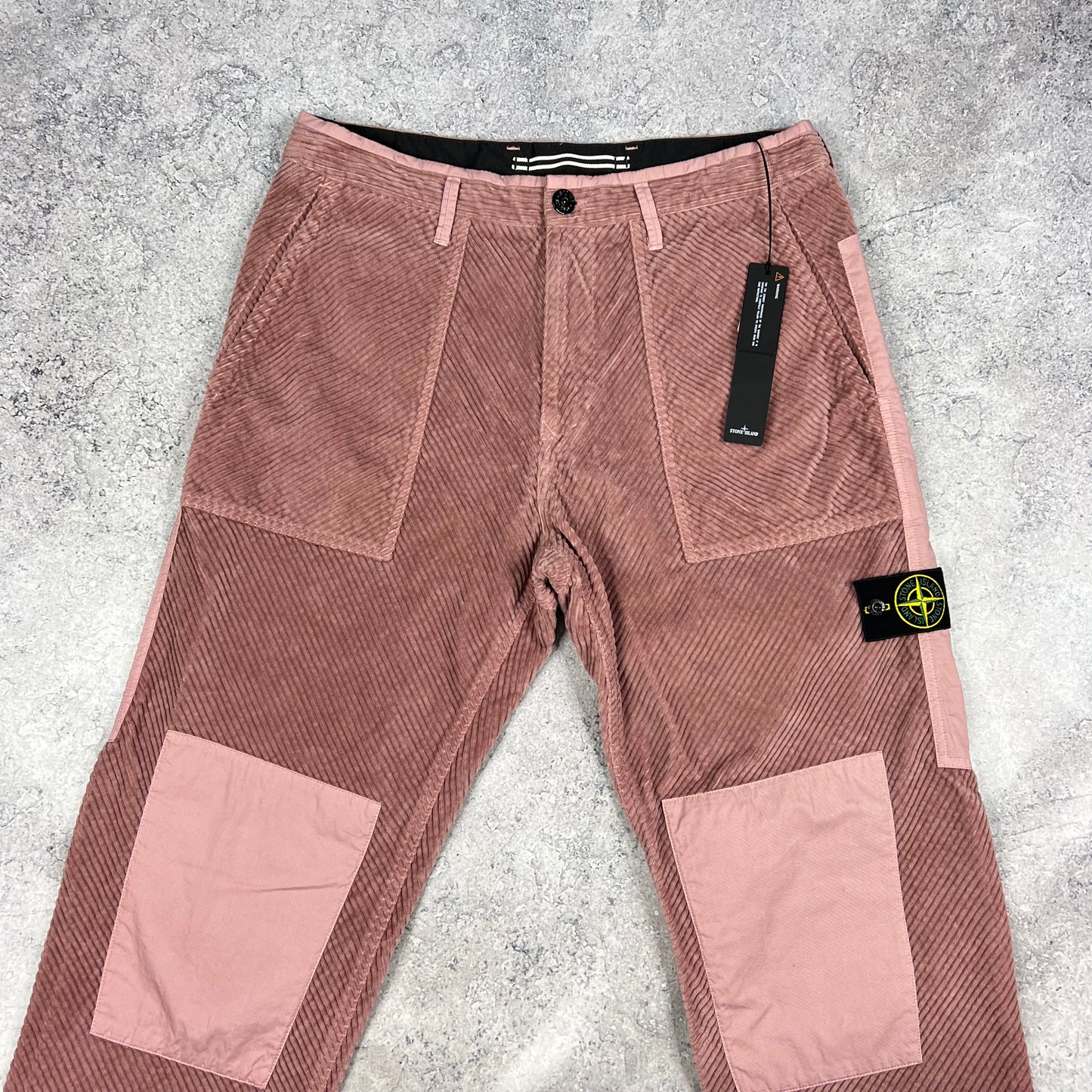 Stone Island Rose Corduroy Trousers W32-34” BNWT