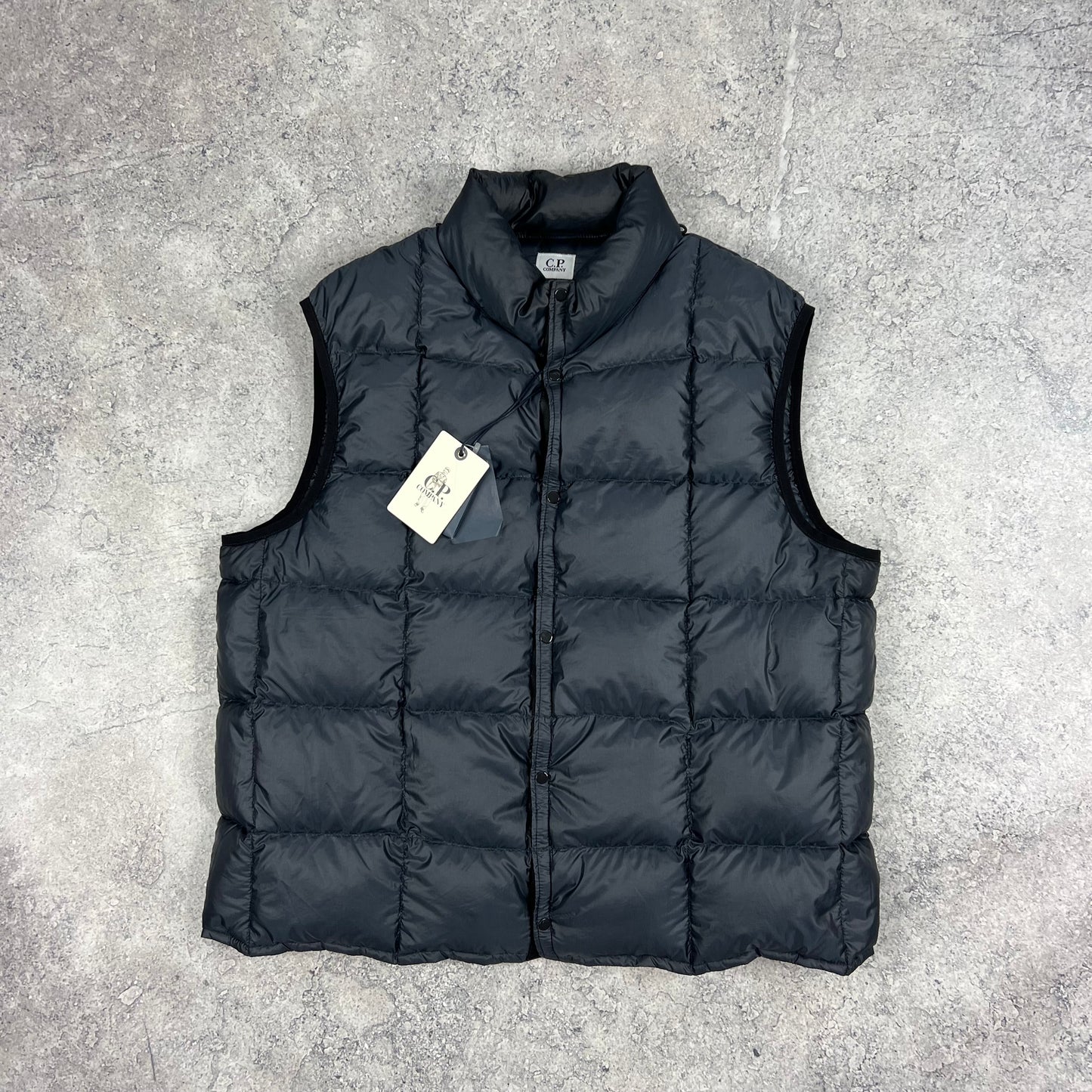 CP Company Full Zip Knit w/Down Liner Size 58- L/XL 24.25”