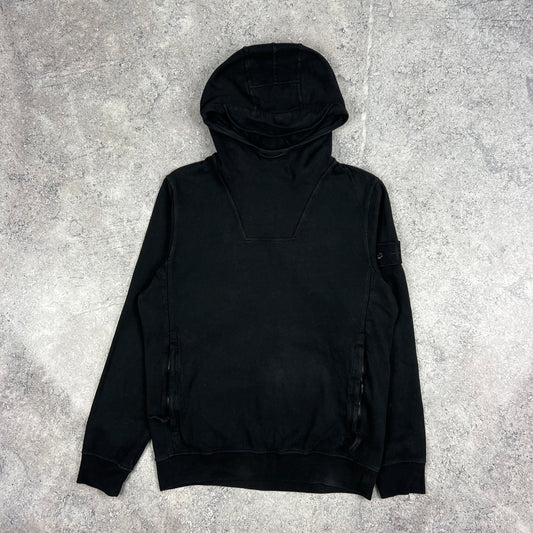 Stone Island Black Ghost Hoodie Small 21.5”