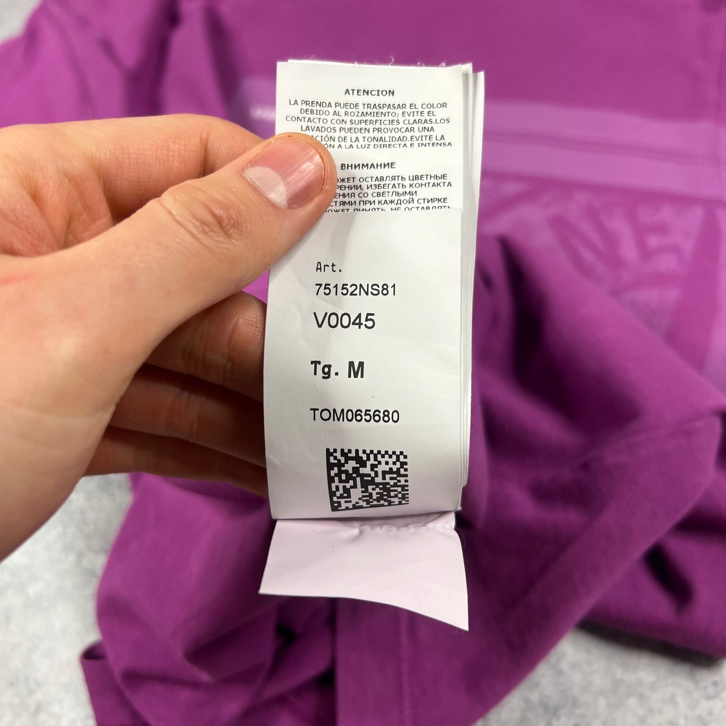 Stone Island Purple Mosaic T-Shirt Medium 20”