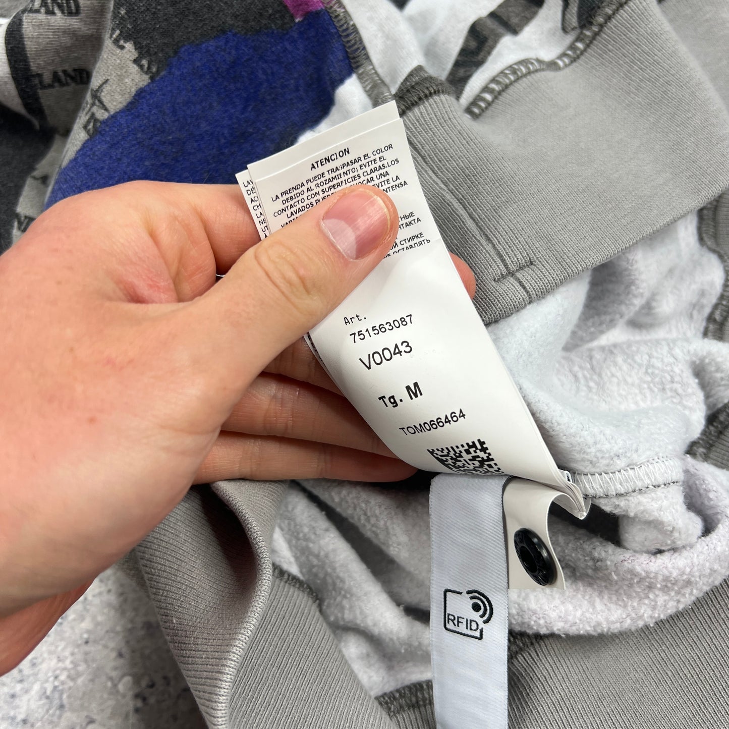 Stone Island Multi Logo Sweatshirt Medium 23”