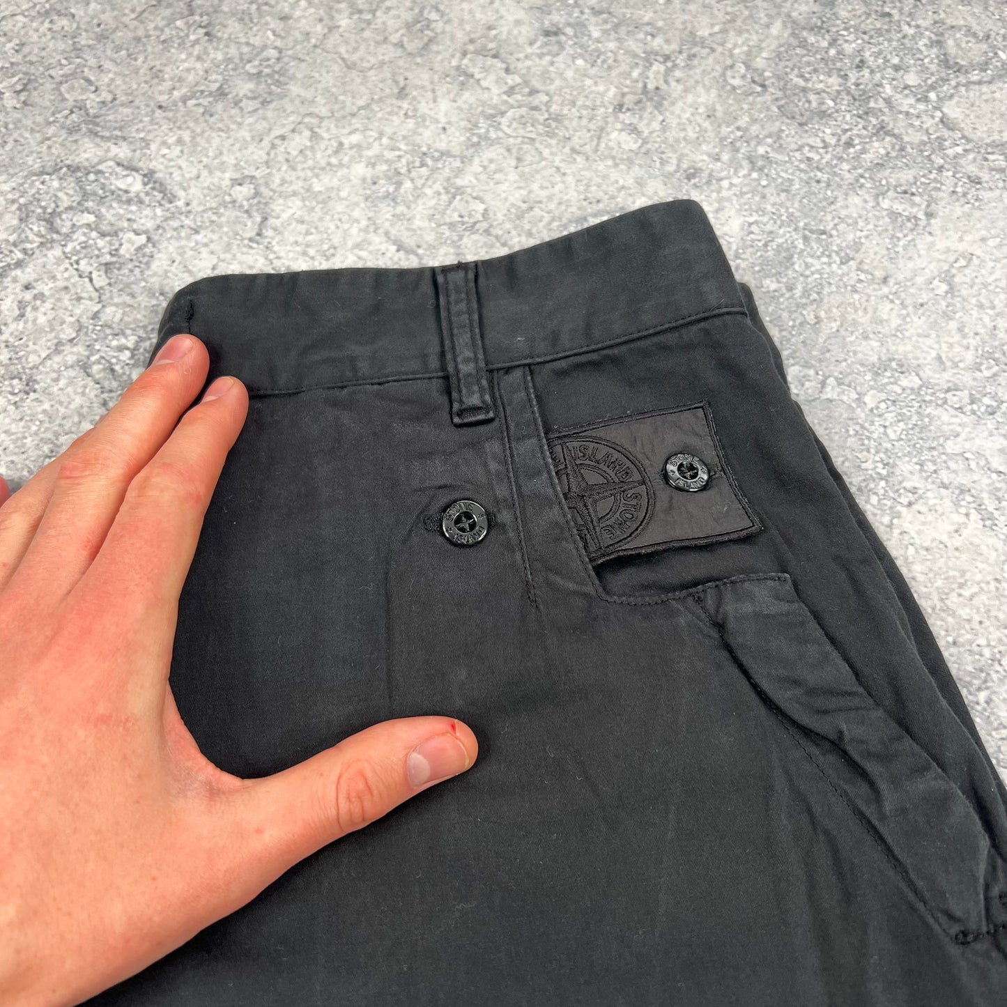 Stone Island Black Shadow Project Trousers Size 46- W30”