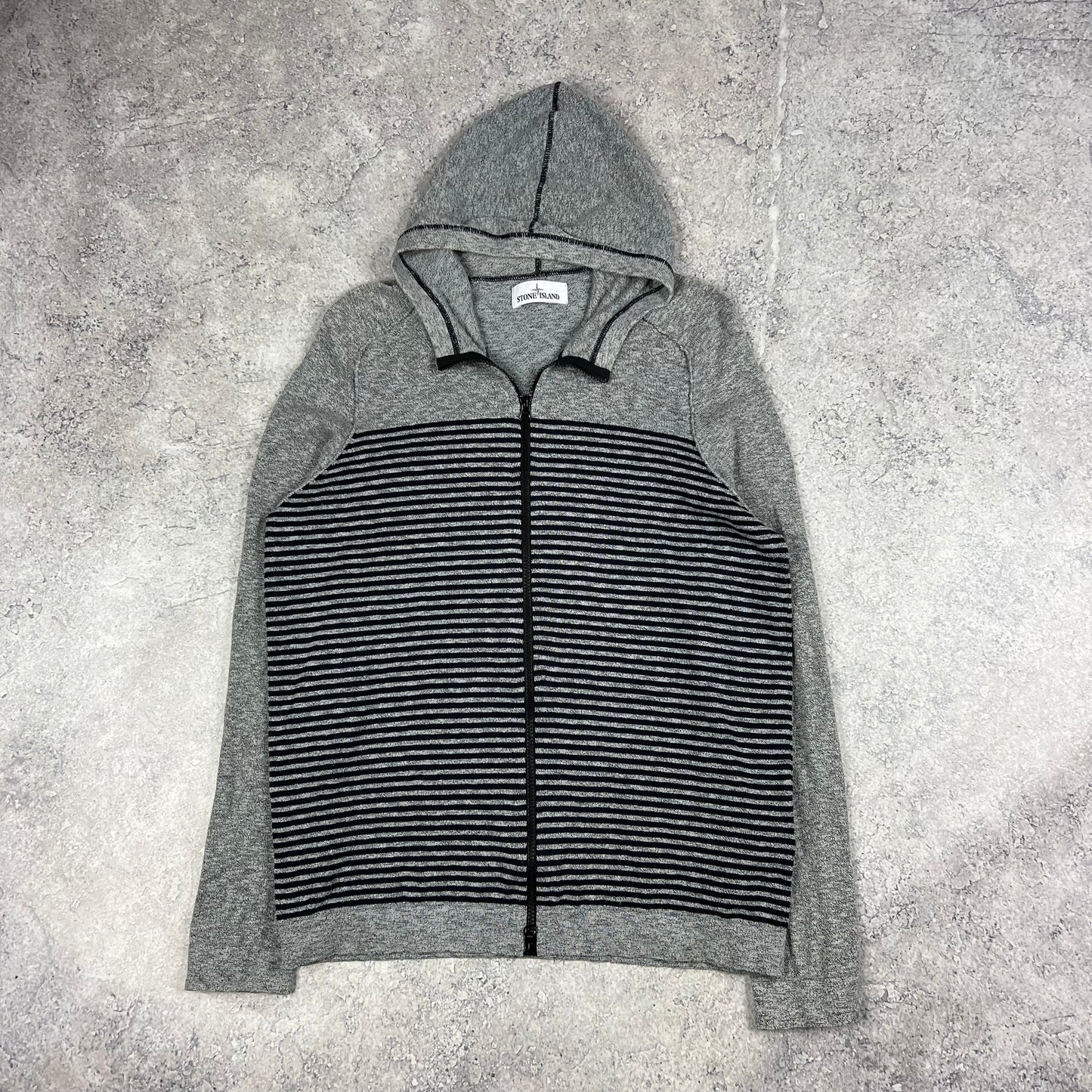 Stone Island Marina Knit Hoodie Large 20.75”
