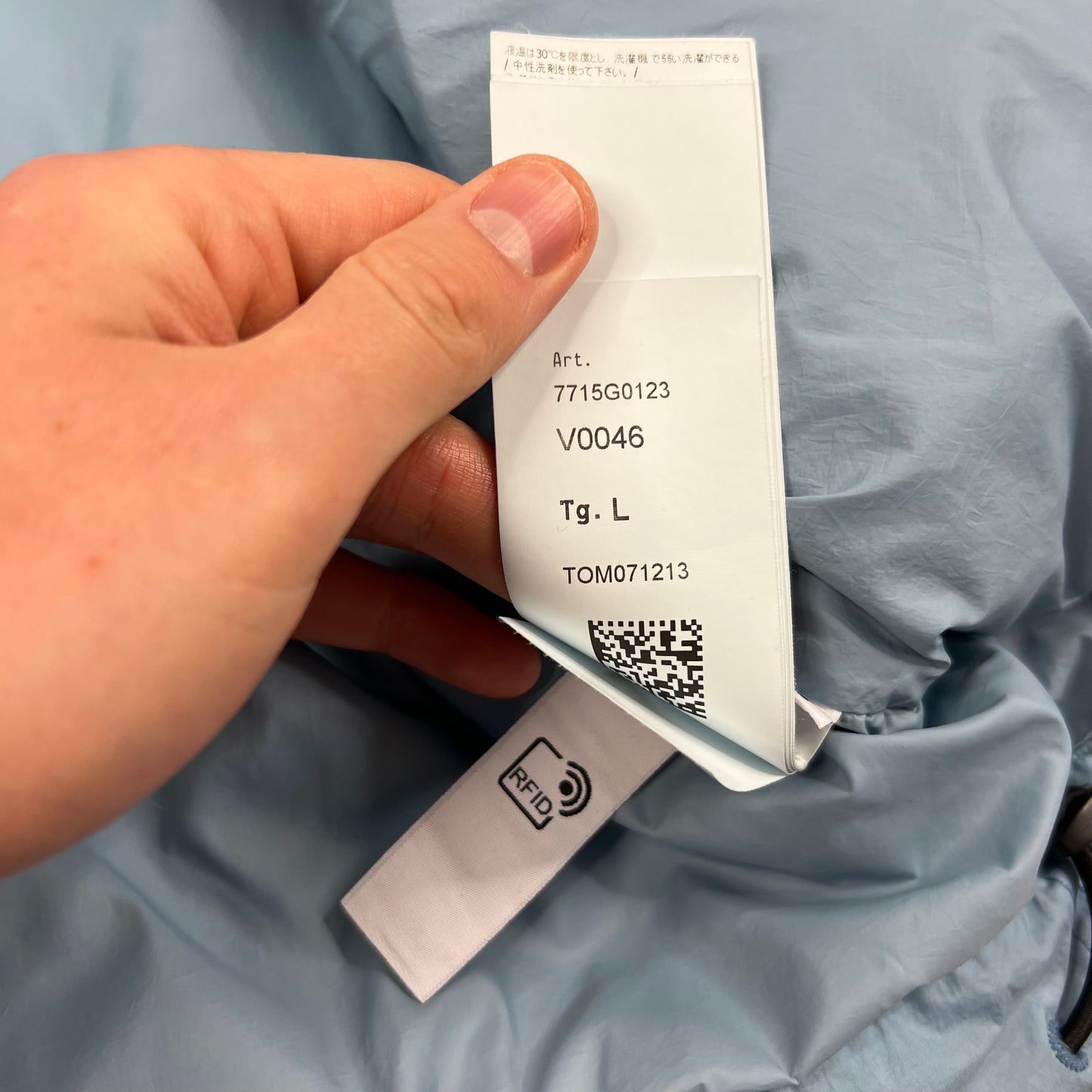 Stone Island Blue Crinkle Reps Down Gilet Large 23.5”