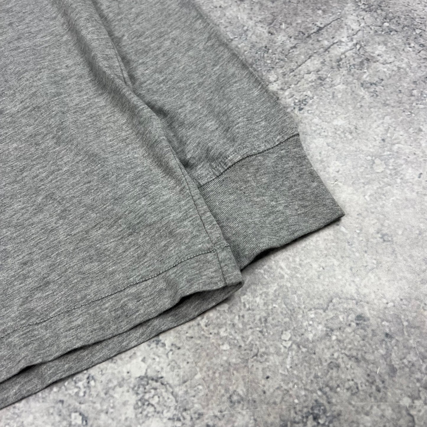 Stone Island Grey L/S Patch T-Shirt Large 21.5” BNWT