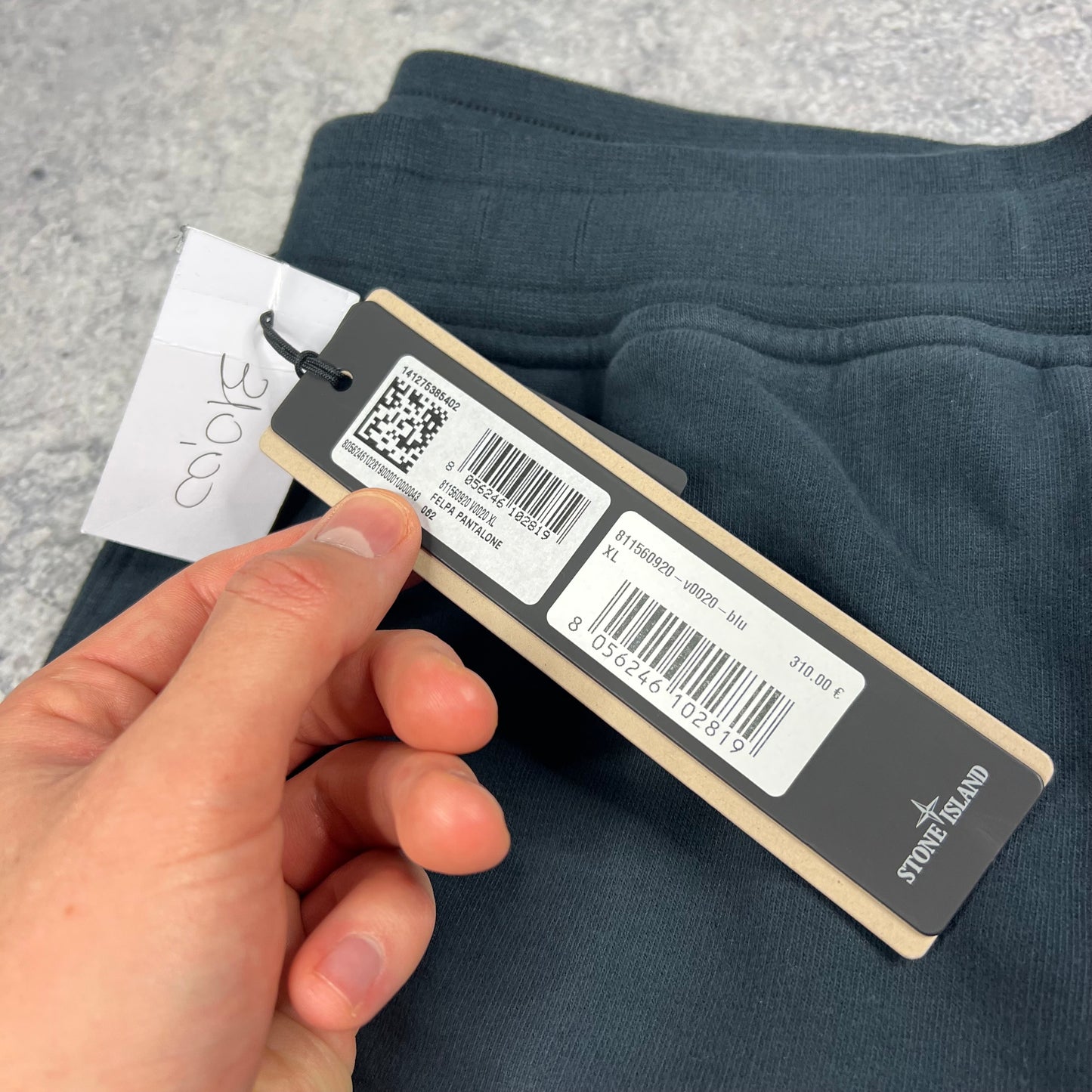 Stone Island Navy Joggers XL 34” BNWT