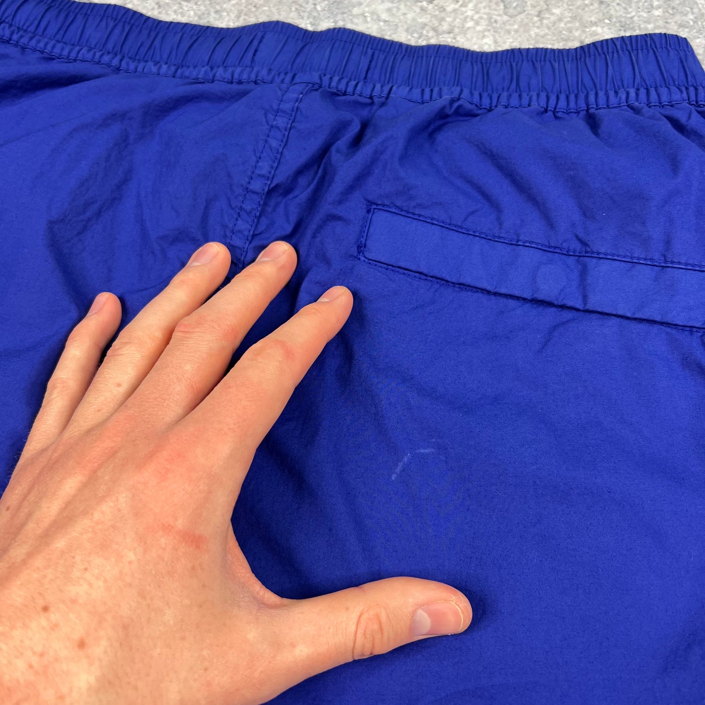 Stone Island Blue Cargo Shorts W30”