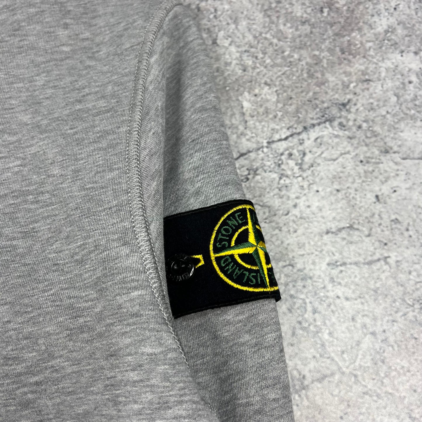 Stone Island Grey Sweatshirt Medium 21.25”