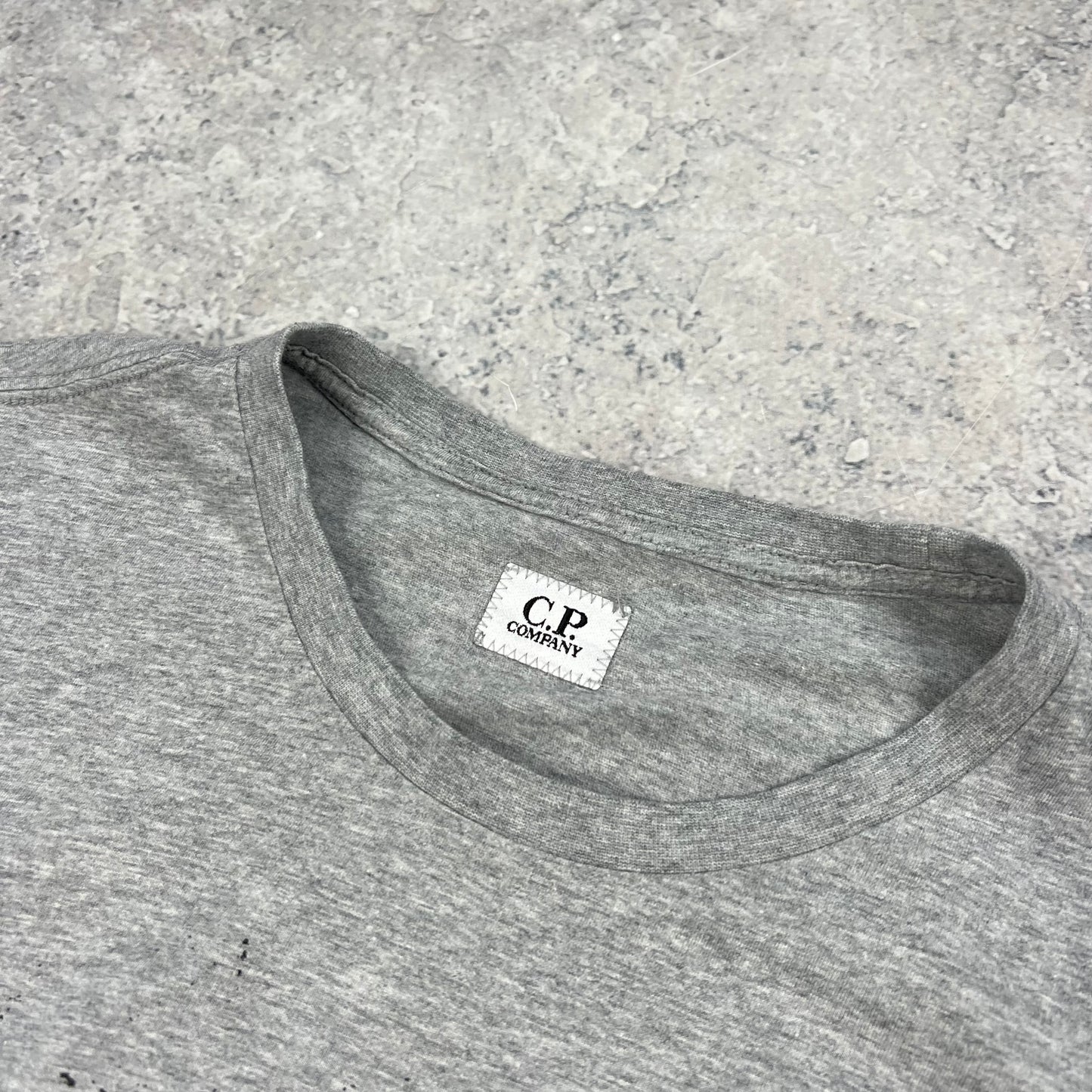 CP Grey Logo T-Shirt Medium 20.5”