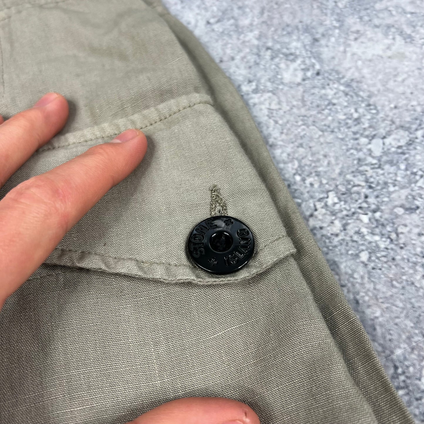 Stone Island Linoflax Trousers W29-30”