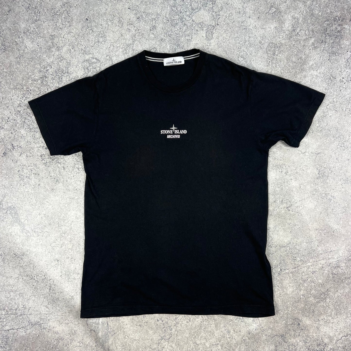 Stone Island Black Archivio T-Shirt XL 21.75”