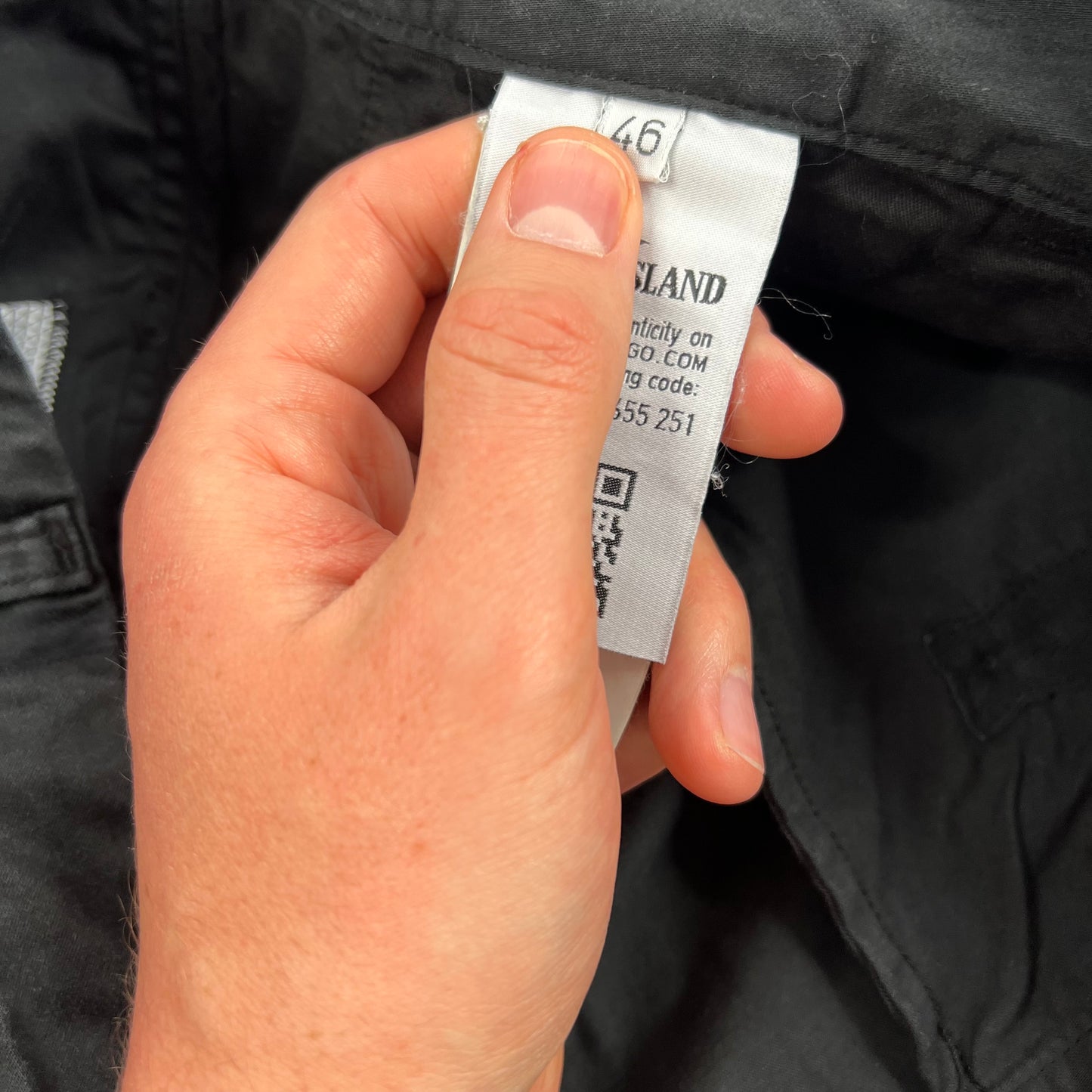 Stone Island Black Shadow Project Trousers Size 46- W30”