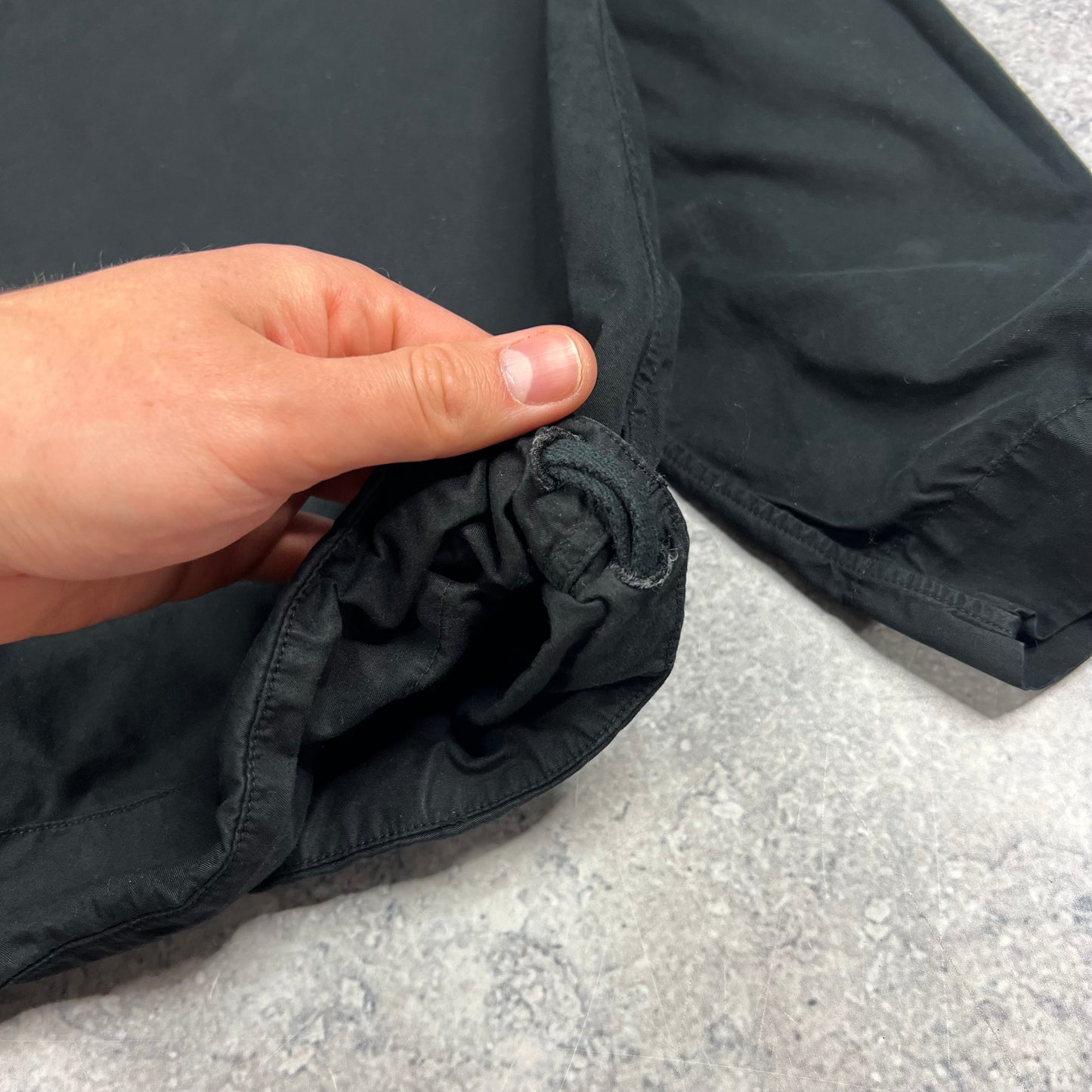 CP Company Black Gabardine Smock Large 23.25”