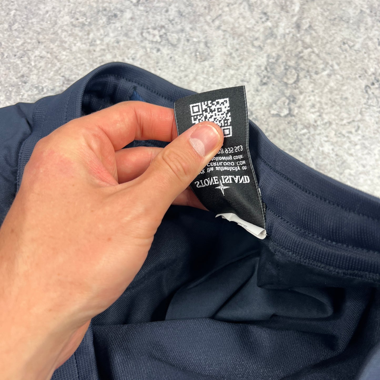 Stone Island Marina Navy Cargo Trousers W34”