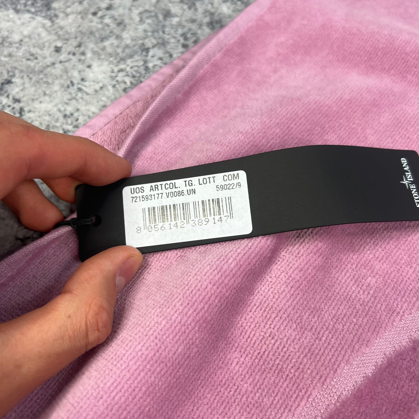 Stone Island Pink Towel BNWT