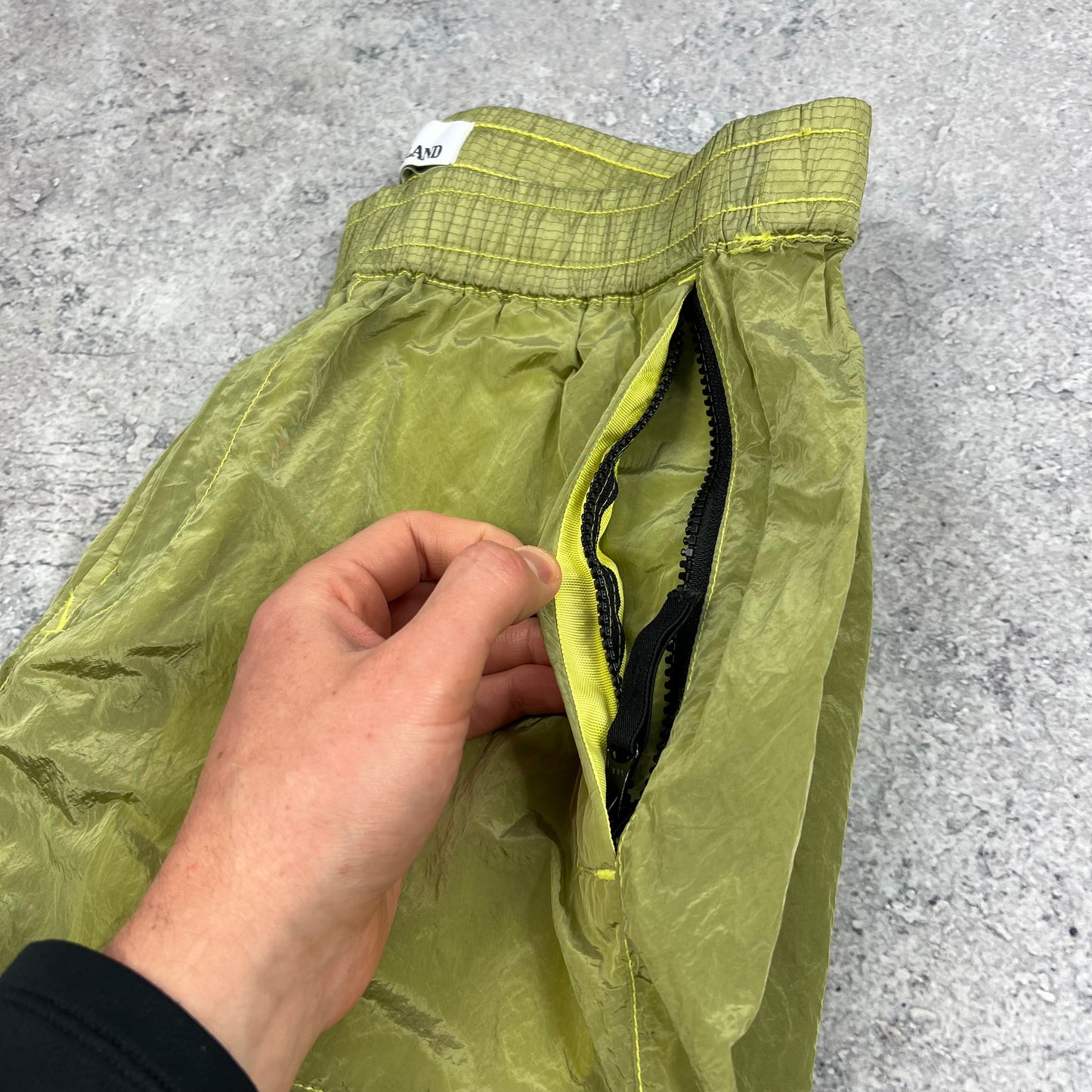 Stone Island Nylon Metal Ripstop Cargo Trousers W28-30”
