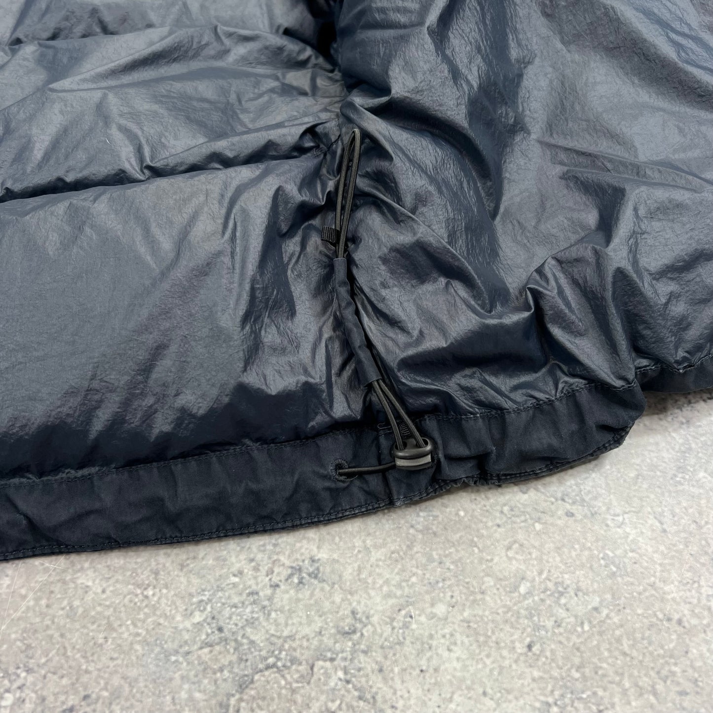 CP Company Navy 50 Fili Lens Down Jacket 48- Medium 23.5”