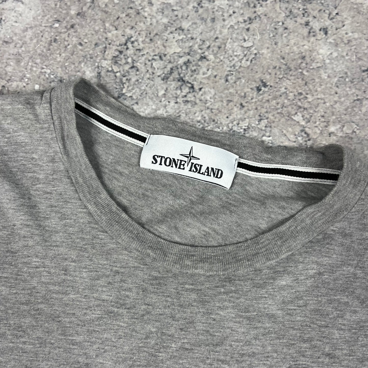 Stone Island Grey Reflective T-Shirt Medium 20”