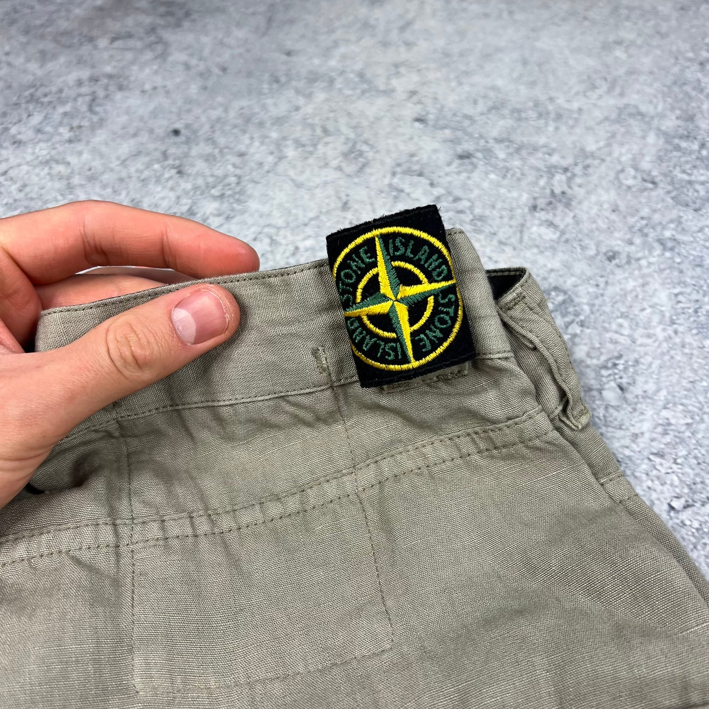 Stone Island Linoflax Trousers W29-30”