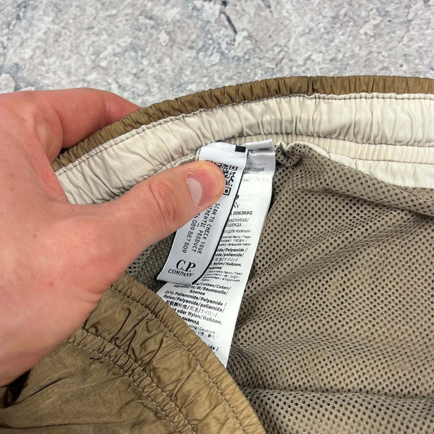 CP Company Chrome Swimshorts Size 50- L- 32-34”