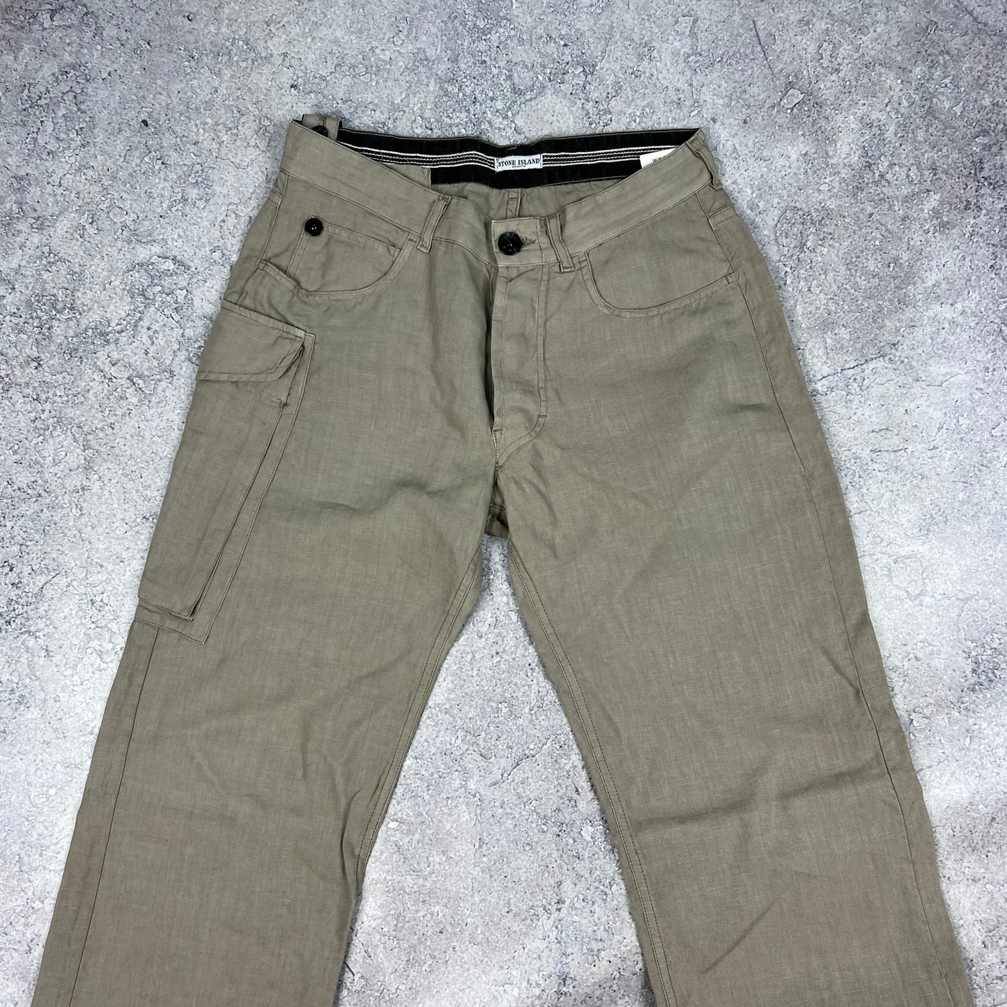 Stone Island Linoflax Trousers W29-30”