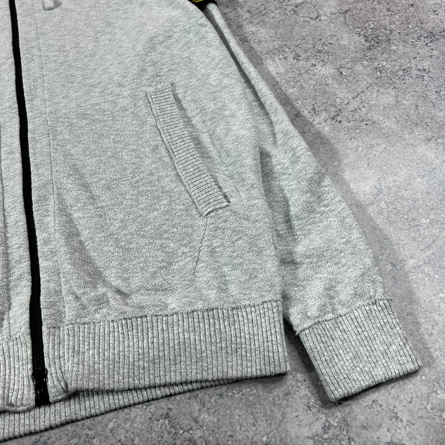 Stone Island Full Zip Hoodie Medium 20.5”