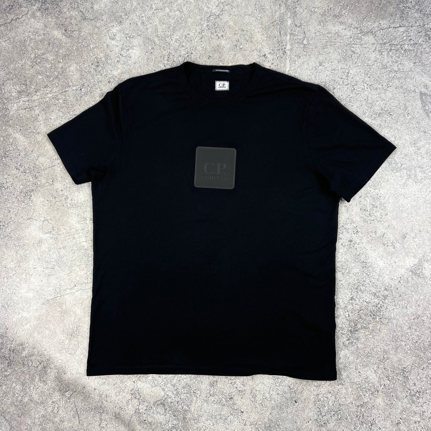 CP Company Black Metropolis T-Shirt 3XL 24.5”