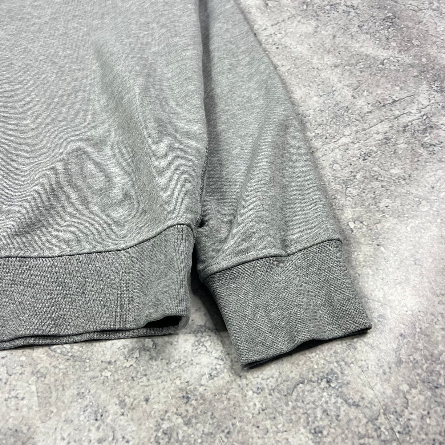 Stone Island Grey Quarter Zip Medium 22.25”