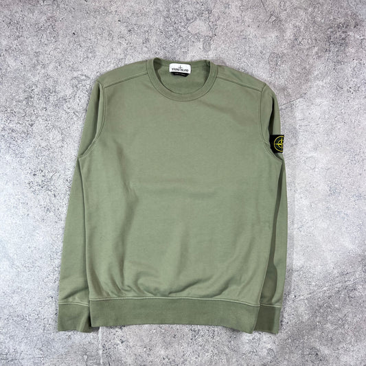 Stone Island Green Sweatshirt Large 22”
