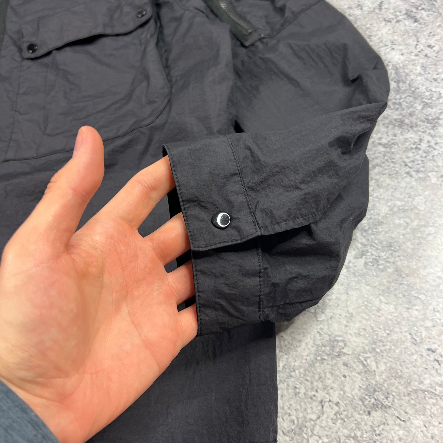 CP Company Chrome Half Zip Smock Medium 22.75”