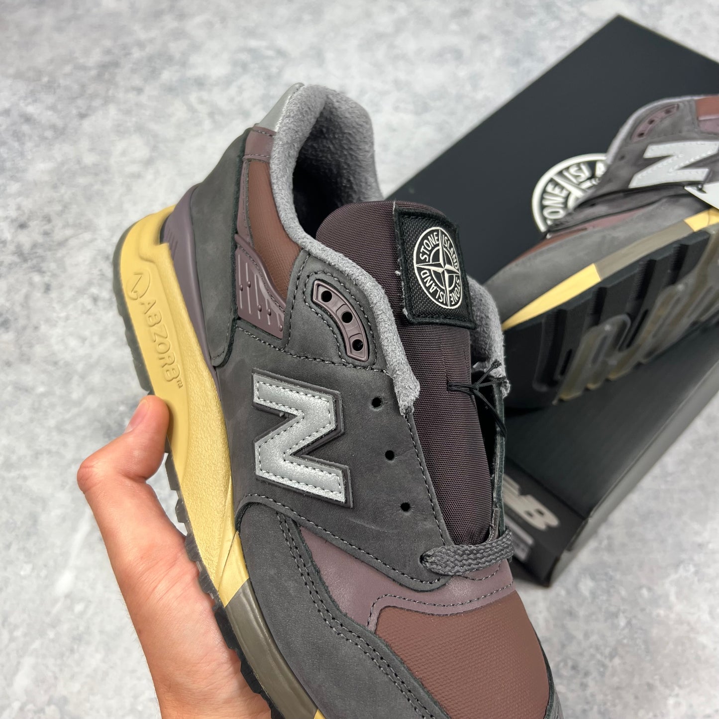 Stone Island x New Balance 998 Trainers BNIB