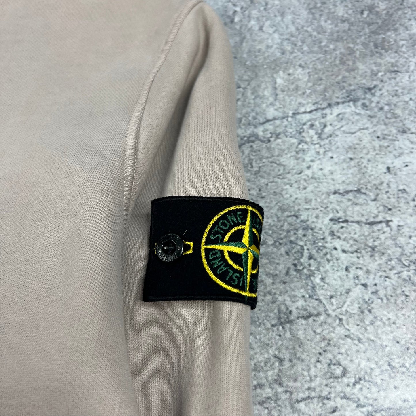 Stone Island Beige Sweatshirt Large 23.25”