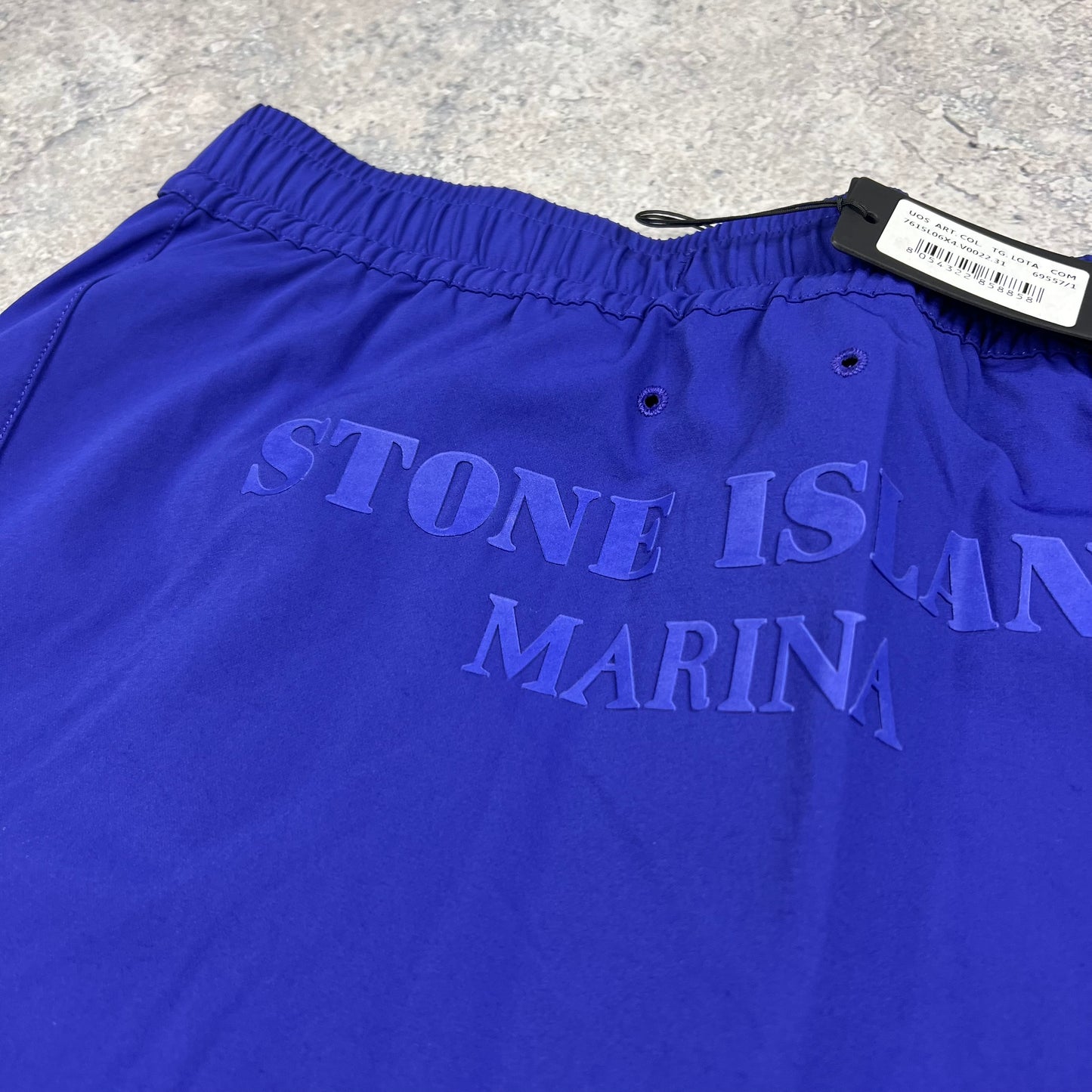 Stone Island Marina Blue Cargo Shorts W30-32” BNWT