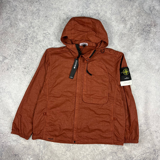 Stone Island Organic Nylon Panama Jacket Large 25.5” BNWT