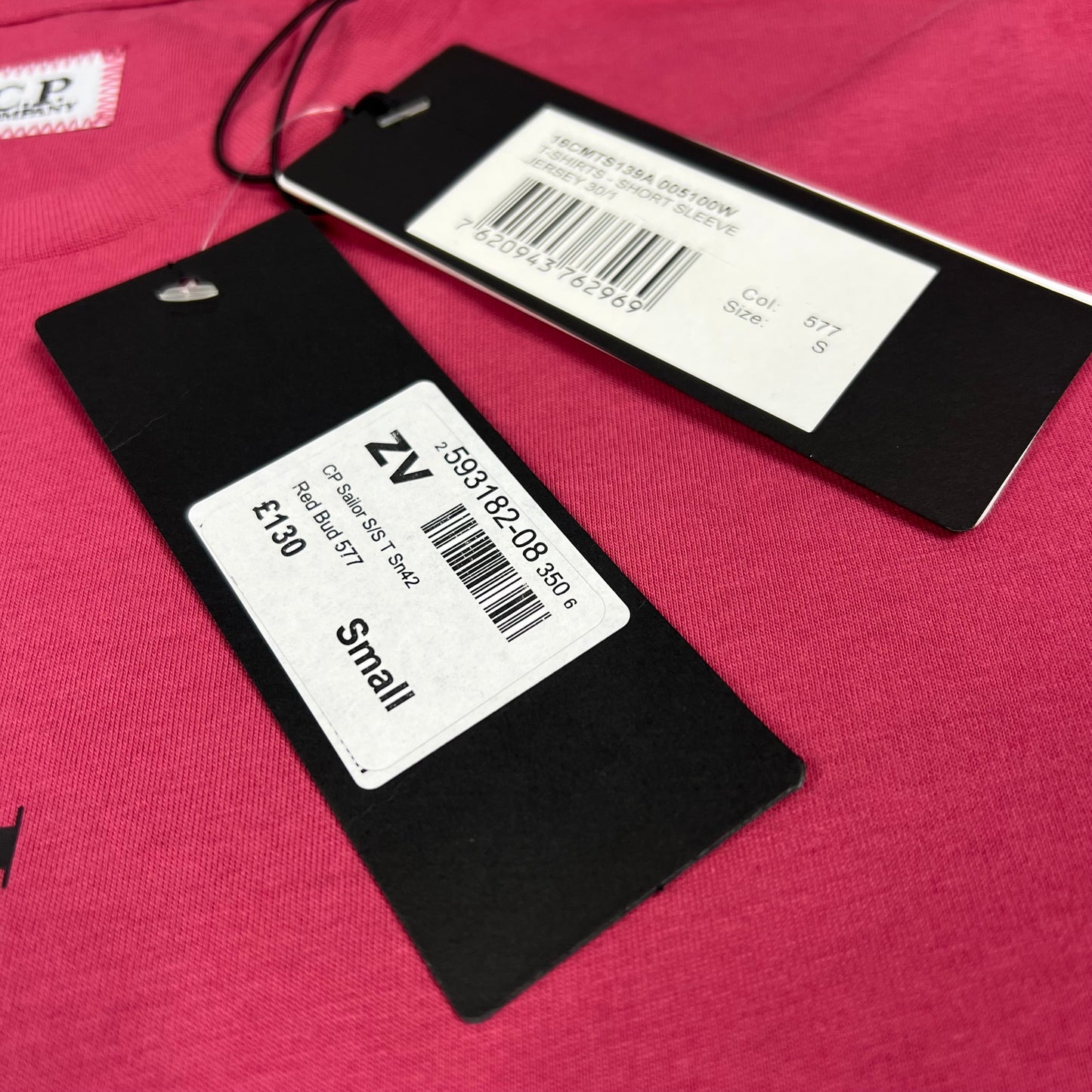 CP Company Logo T-Shirt Small 19.5” BNWT