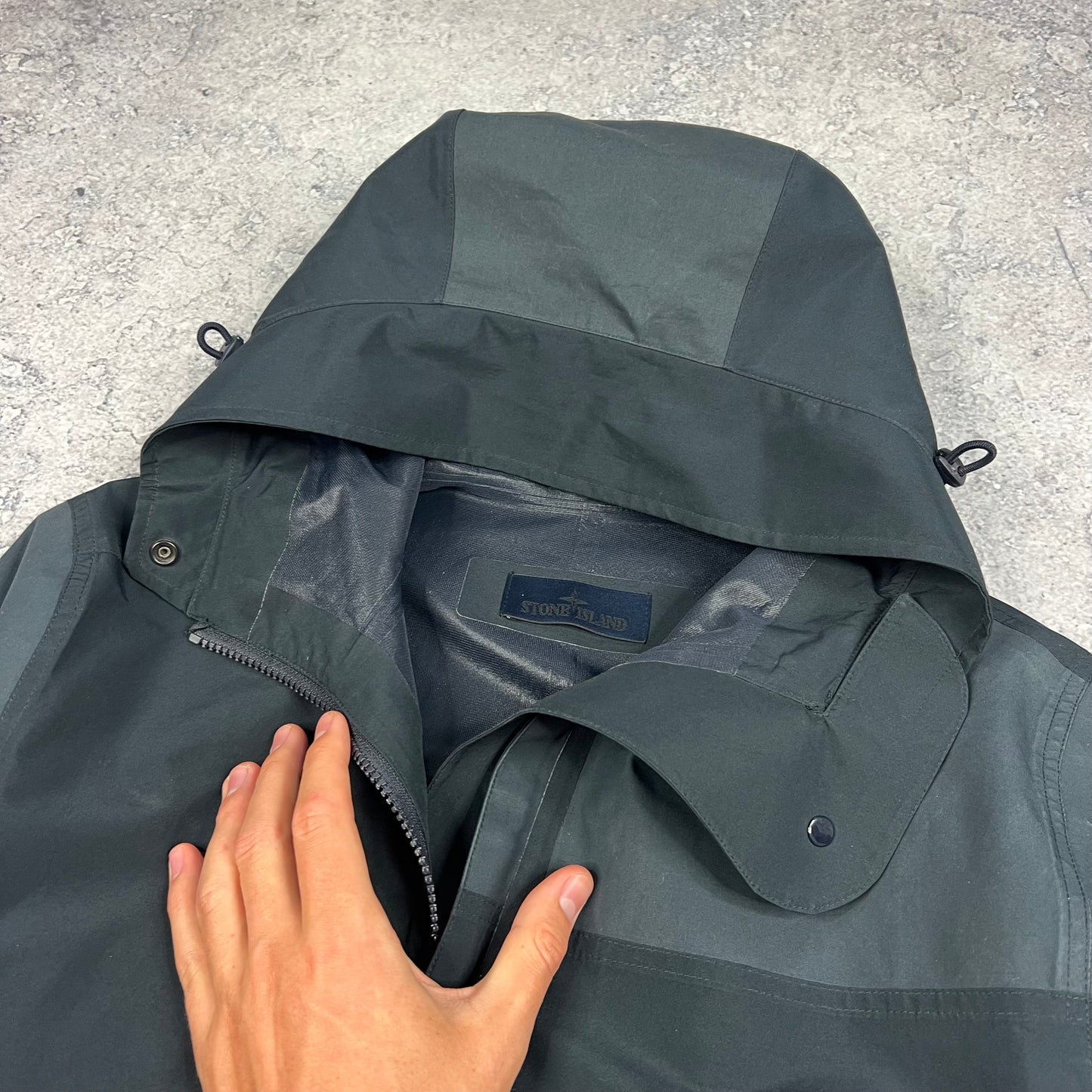 Stone Island Ghost Tank Shield Jacket Medium 22.5”