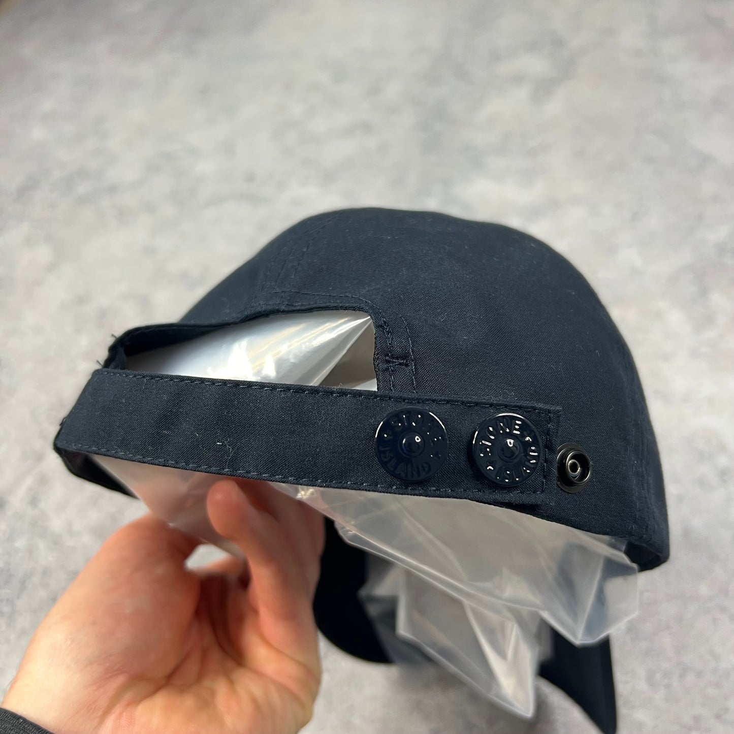 Stone Island Navy Ghost Cap