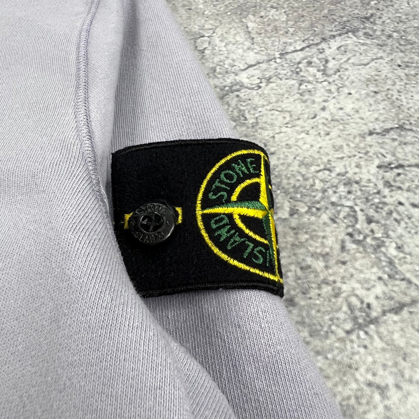 Stone Island Lilac Sweatshirt Medium 20.5”