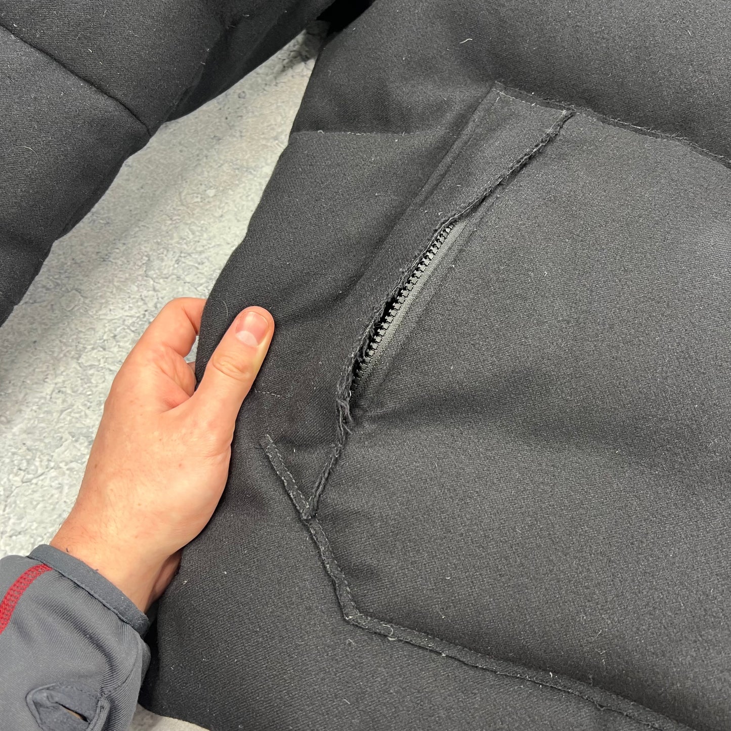 Stone Island Black Ghost SW 3L Down Jacket XXL 27”