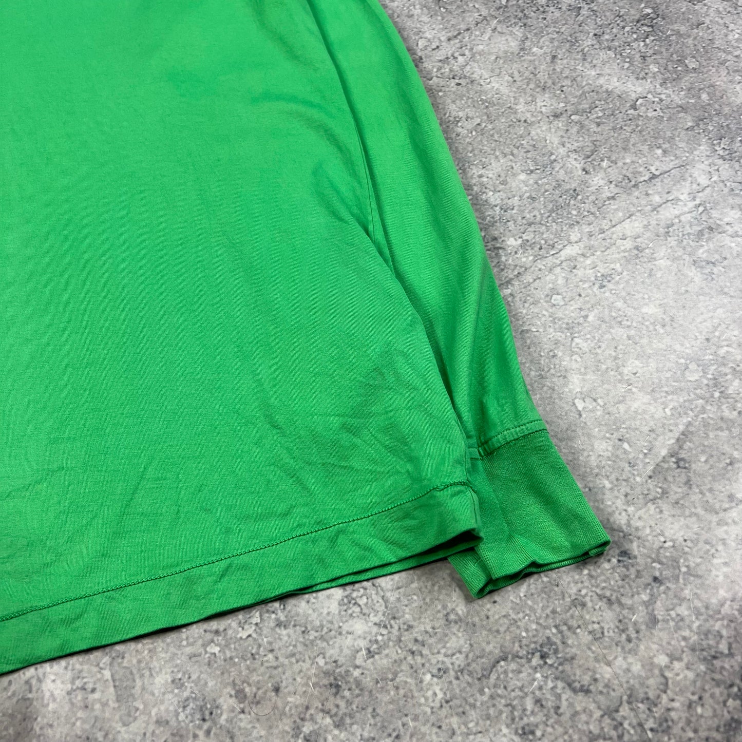 Stone Island Green Long Sleeve T-Shirt Medium 20.5”