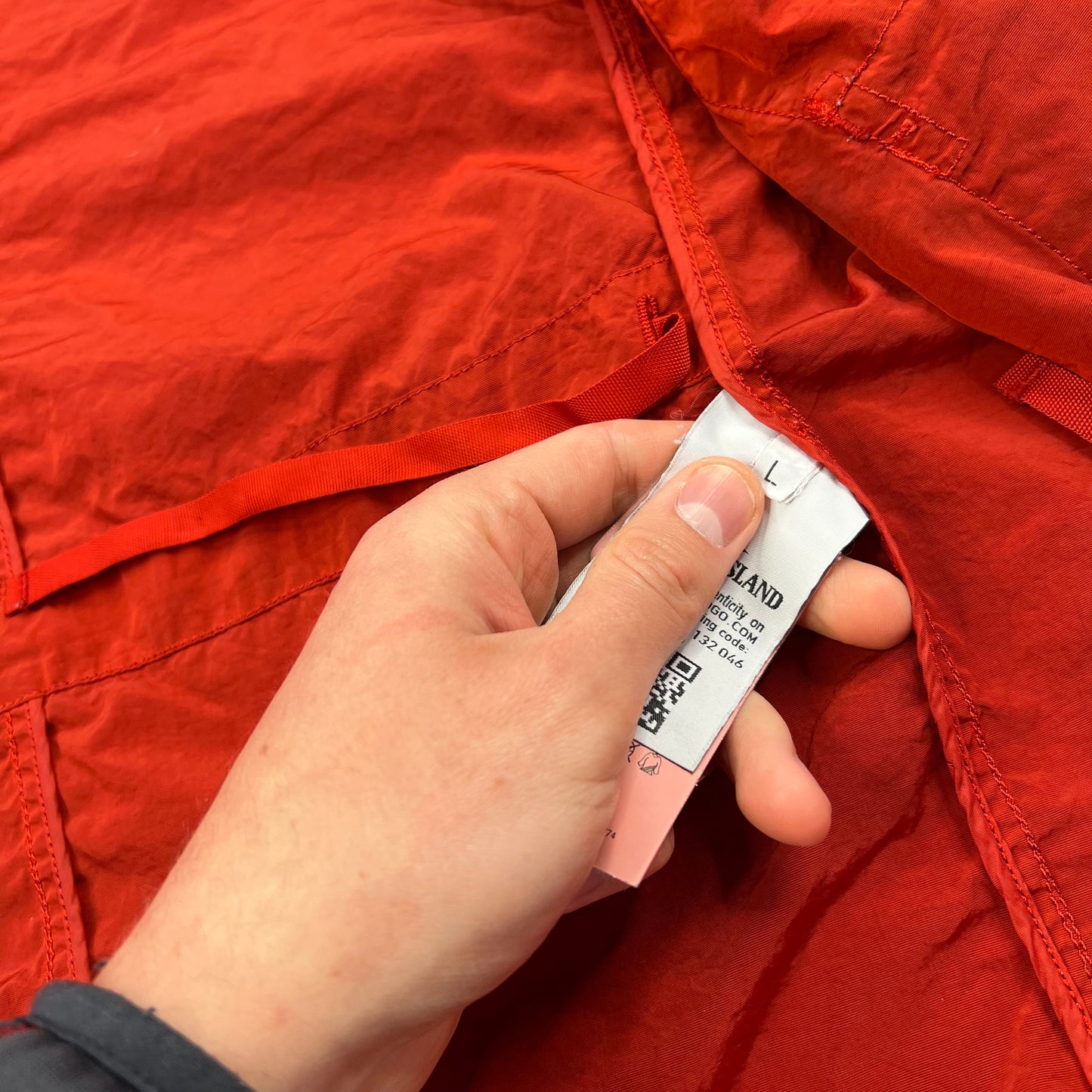 Stone Island Red Shadow Project Silon Jacket Large 23”