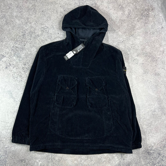 Stone Island Navy Corduroy Smock XL BNWT 27”