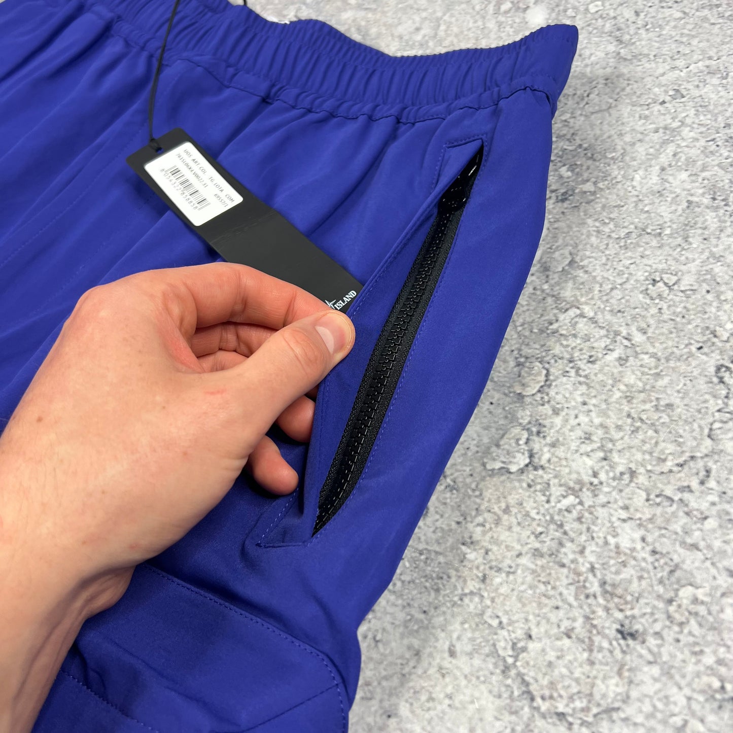 Stone Island Marina Blue Cargo Shorts W30-32” BNWT