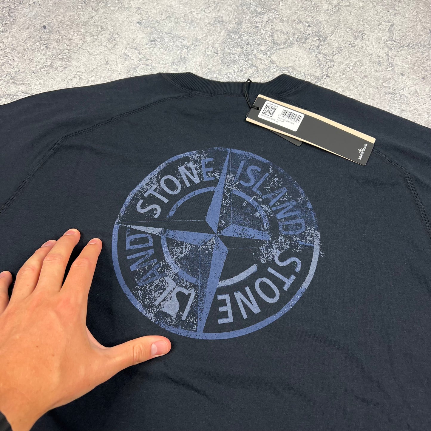 Stone Island Navy Institutional One T-Shirt XL 22” BNWT