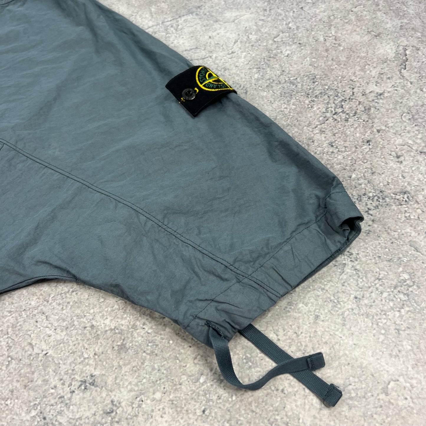 Stone Island Blue Poncho Hooded Smock Large 26”