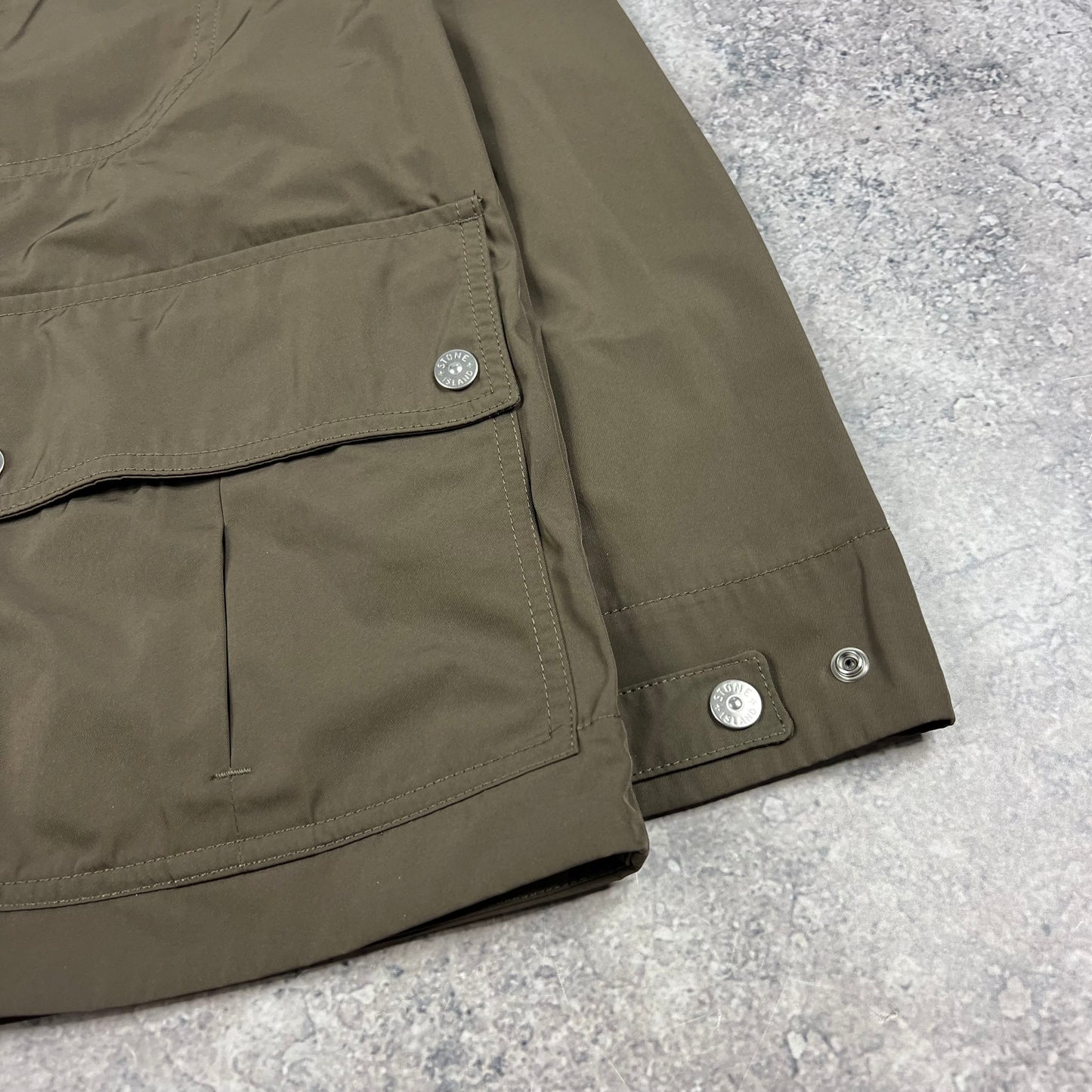 Stone Island Hooded Micro Twill Jacket Medium 22” BNWT