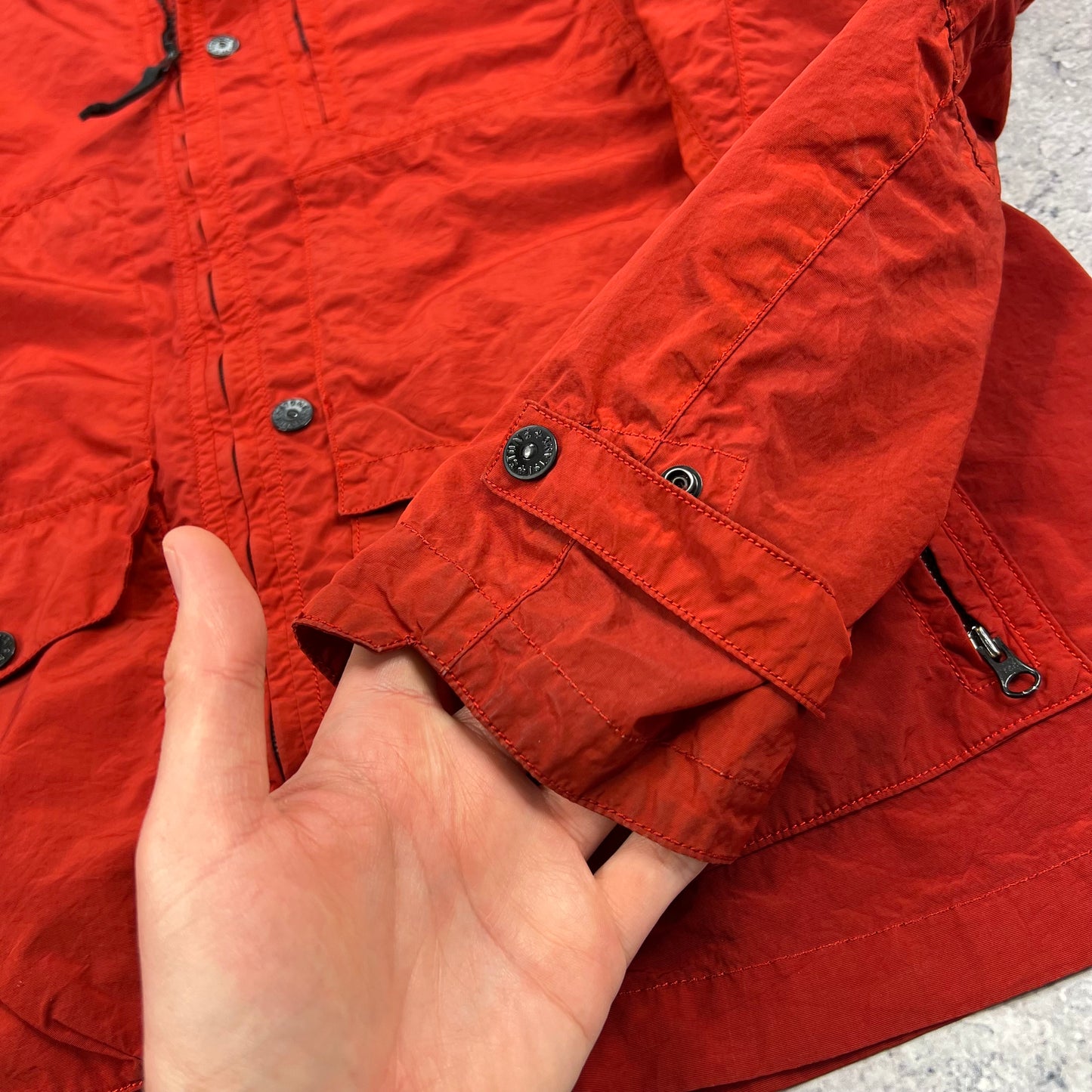 Stone Island Red Shadow Project Silon Jacket Large 23”